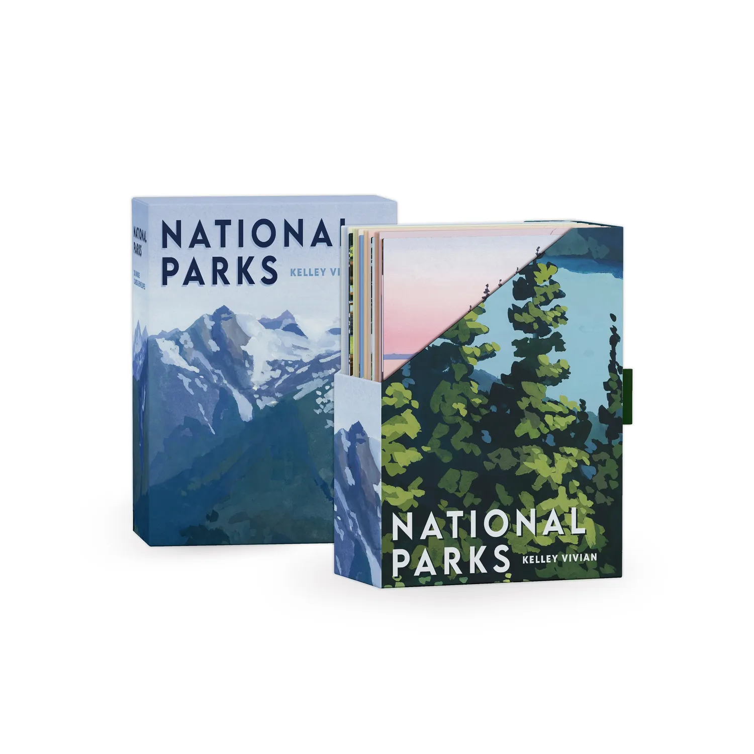Pomegranate National Parks brevkortæske landskaber