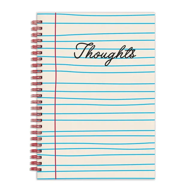 Galison Thoughts Wire-O A5 notesbog linjeret 160 sider