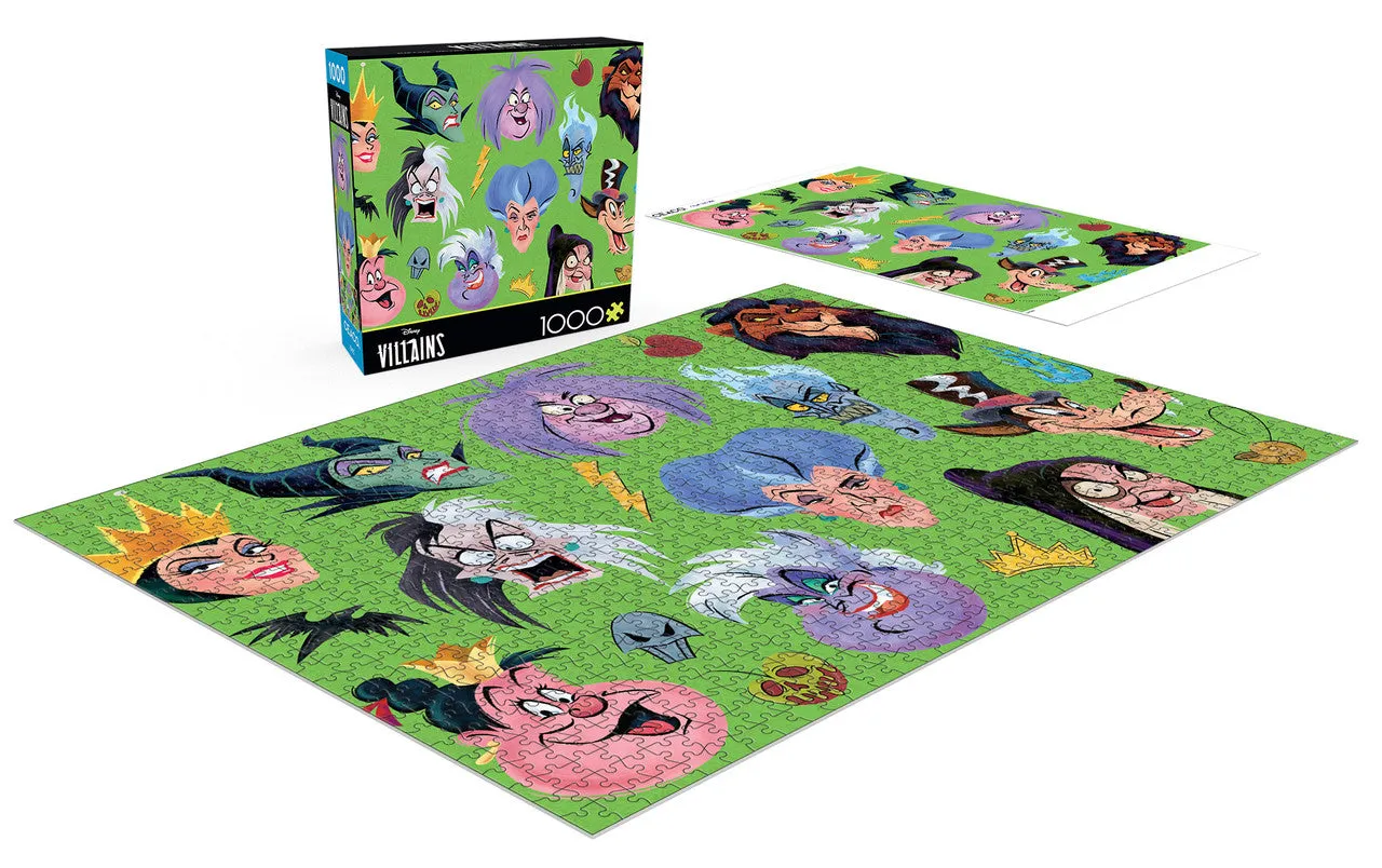Buffalo Games Disney Villains Collage puslespil 1000 brikker