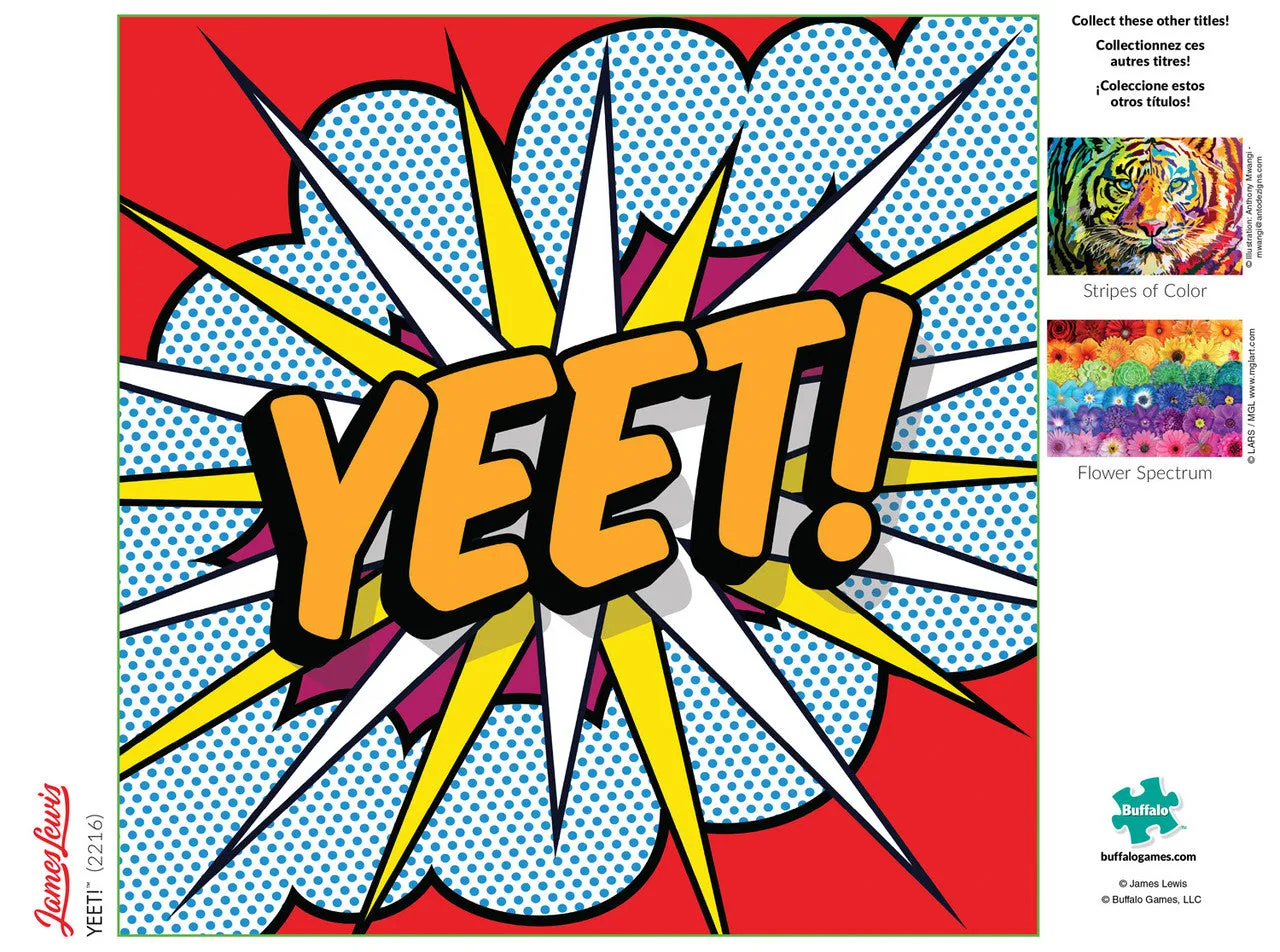 Buffalo Games Color Explosion Yeet puslespil 300 store brikker