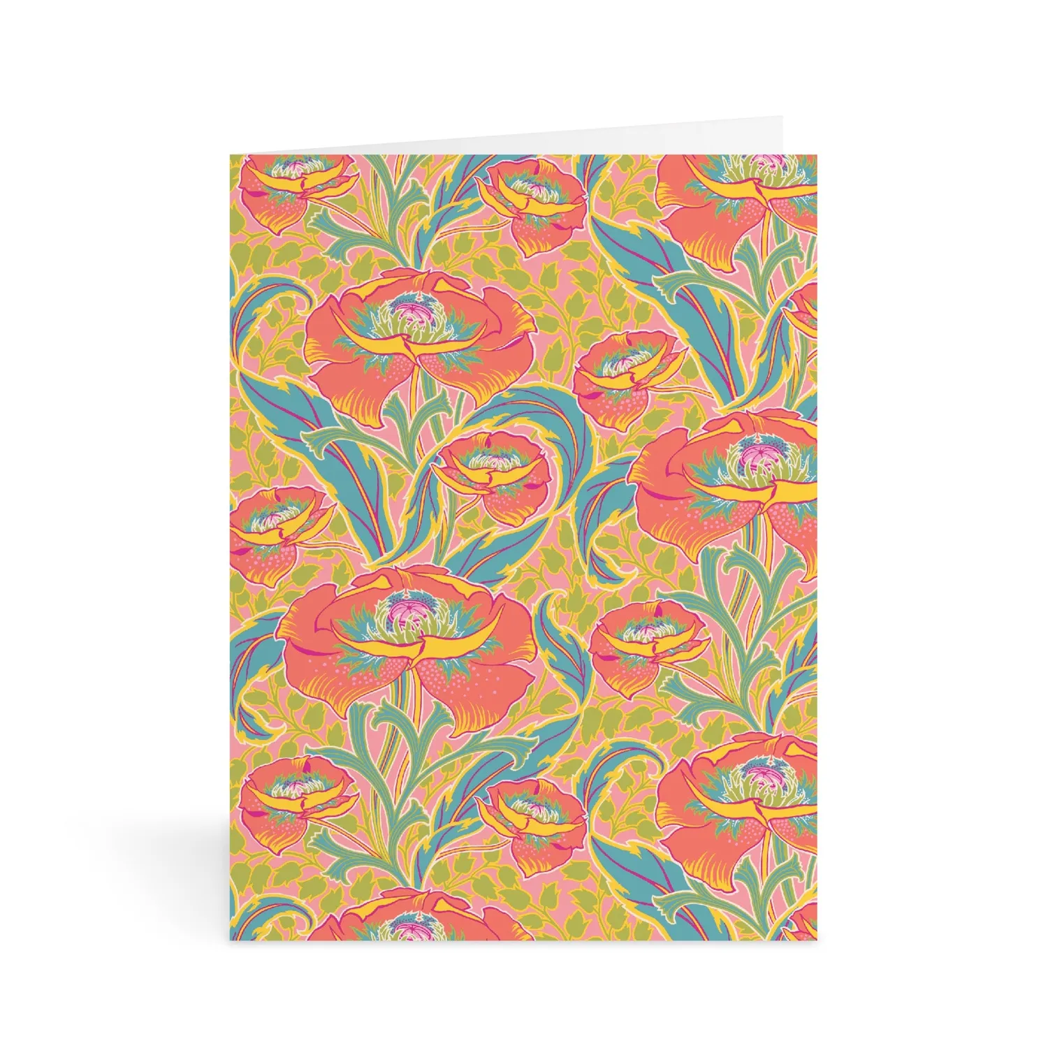 Galison Liberty Floral kort sæt 16 stk blomster