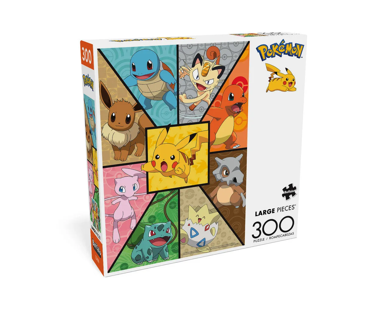 Buffalo Games Pokémon Kanto Companions puslespil 300 store brikker