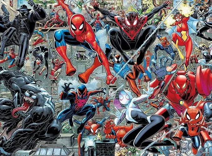 Buffalo Games Spider-Verse puslespil 1000 brikker Marvel