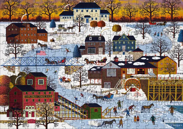 Buffalo Games Wysocki Cider Brook Farms puslespil 300 store brikker