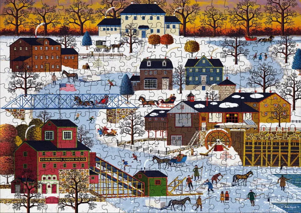 Buffalo Games Wysocki Cider Brook Farms puslespil 300 store brikker