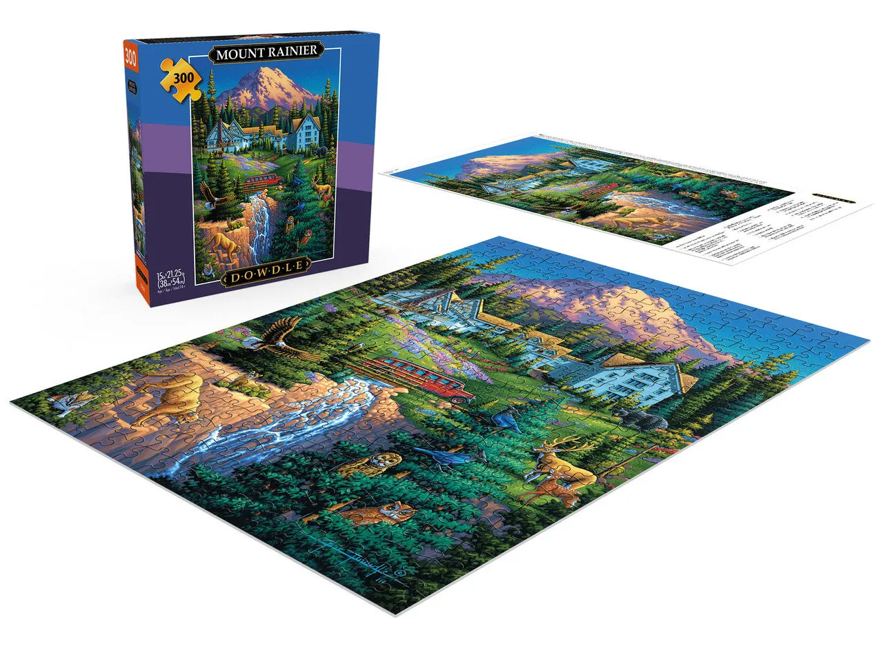 Buffalo Games Eric Dowdle Mount Rainier puslespil 300 brikker store