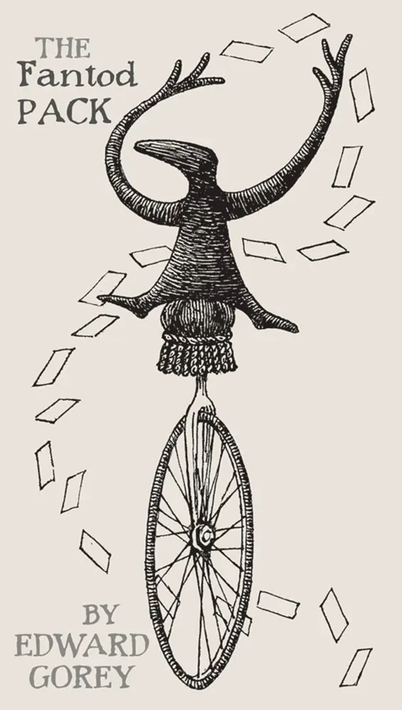 Pomegranate The Fantod Pack tarotkort Edward Gorey humor