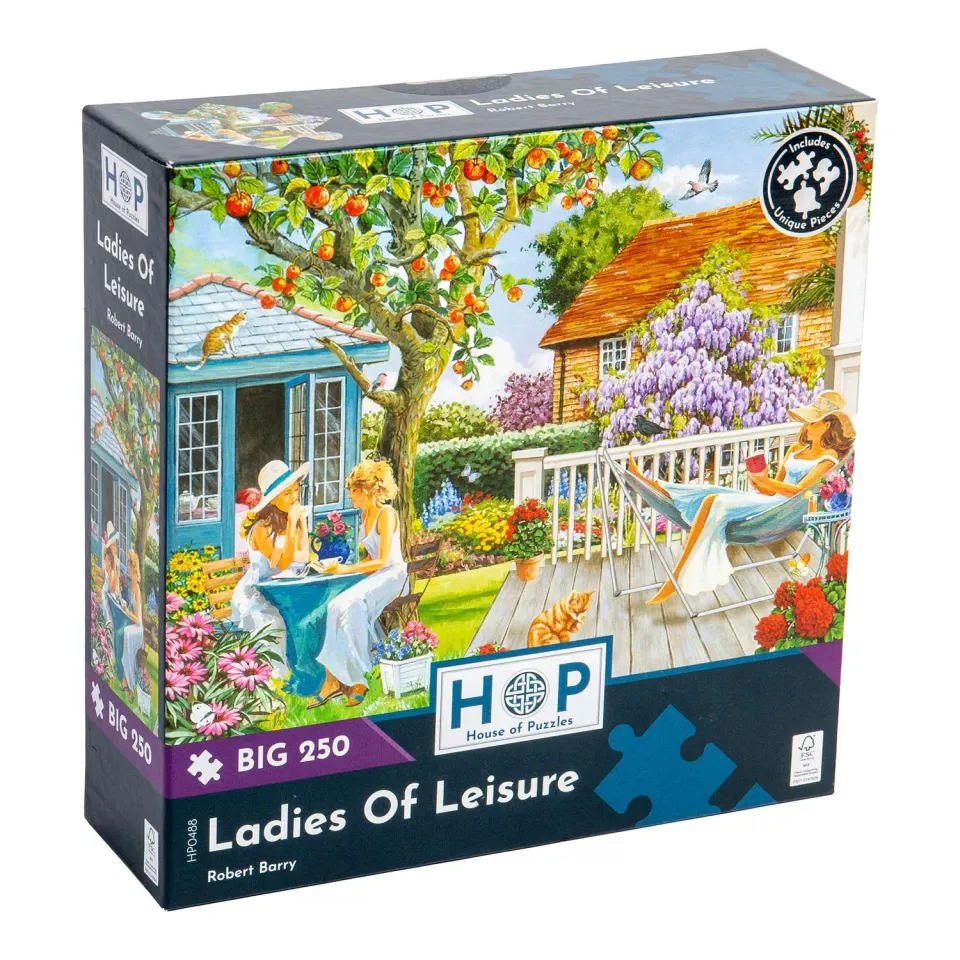 House of Puzzles Ladies Of Leisure puslespil BIG 250 store brikker