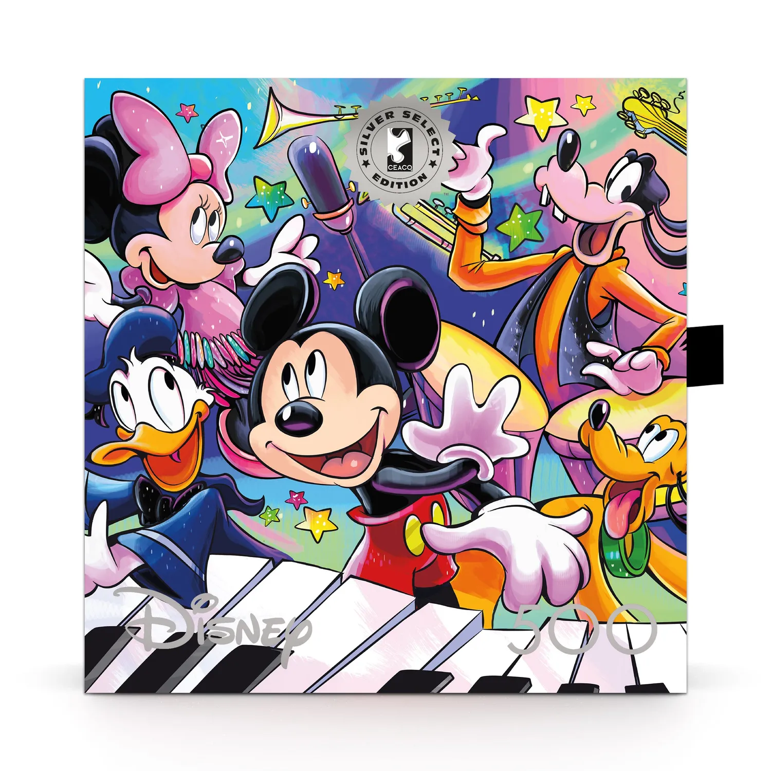 Buffalo Games Silver Select Mickey's Music puslespil 500 brikker