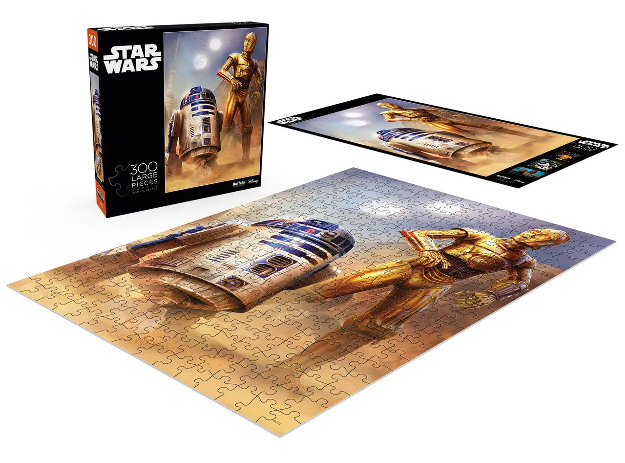 Buffalo Games Star Wars Droids at Tatooine puslespil 300 brikker