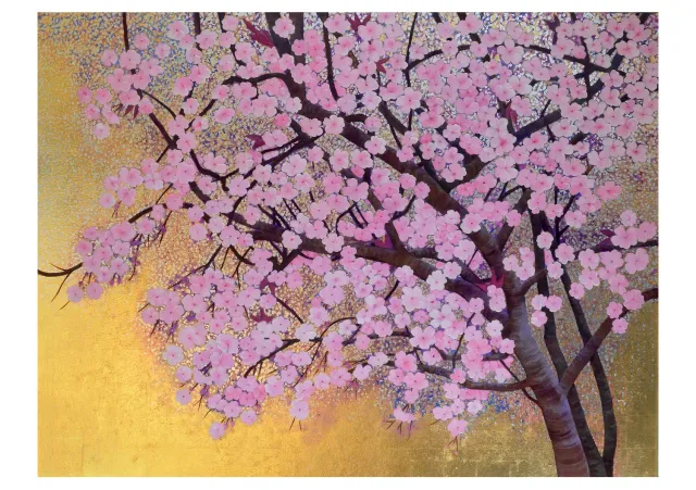 Pomegranate Joan Metcalf Cherry Blossoms #2 fødselsdagskort