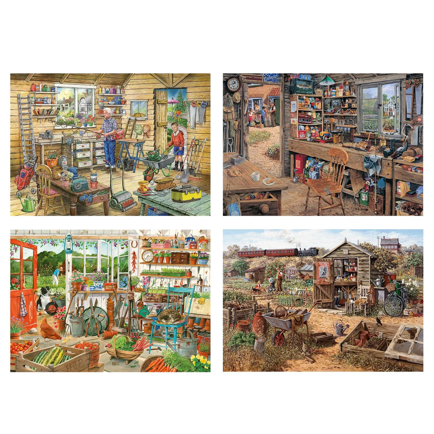 House of Puzzles Time to Potter puslespil 500 brikker have