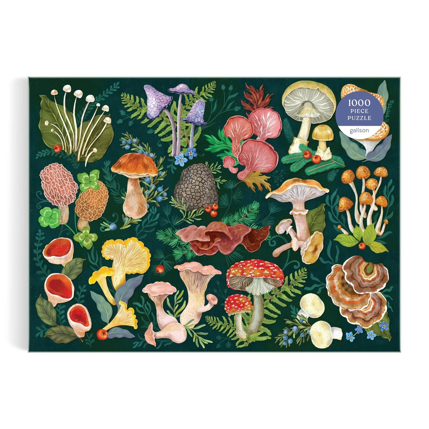 Good Puzzle Co. Mushrooms World of Mushrooms puslespil 1000 svampe