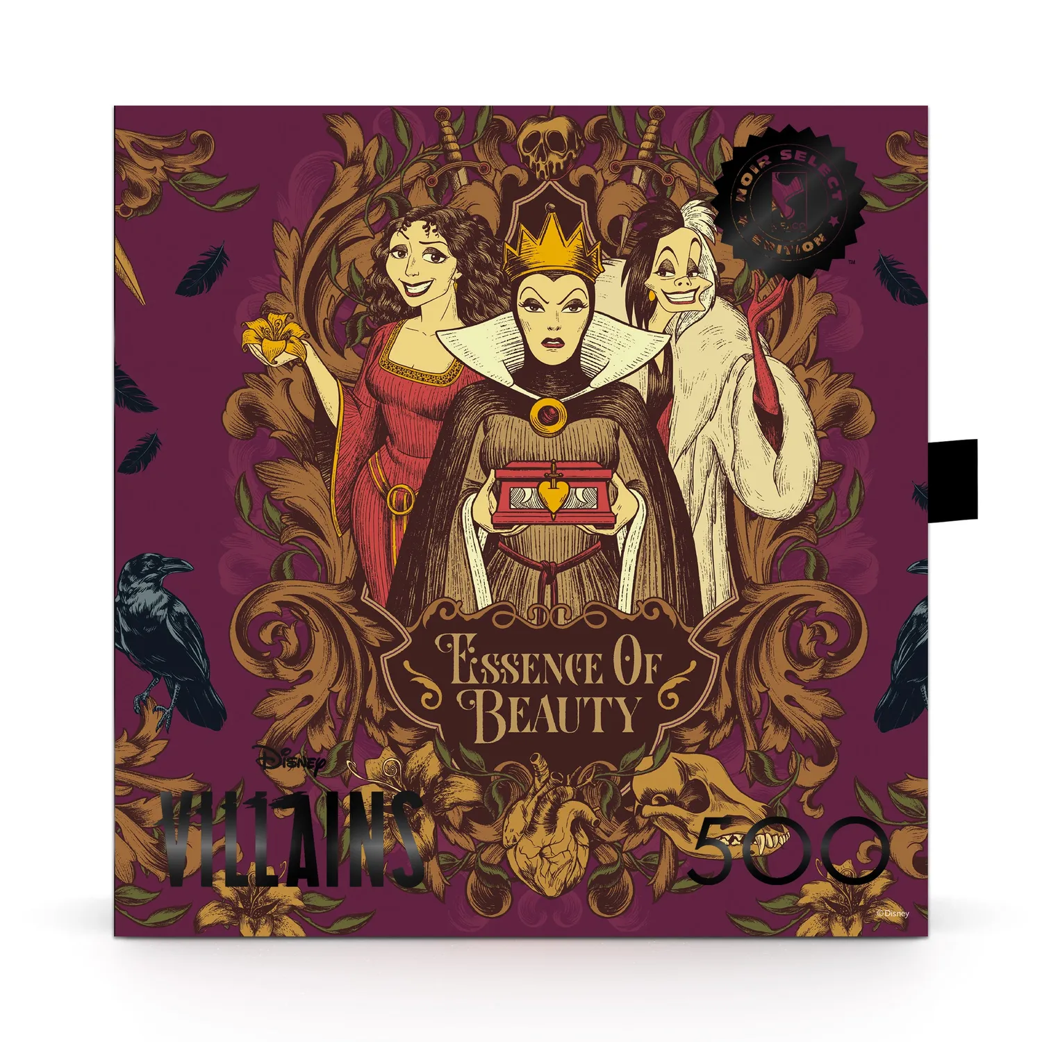 Ceaco Disney Villains Essence of Beauty puslespil 500 brikker