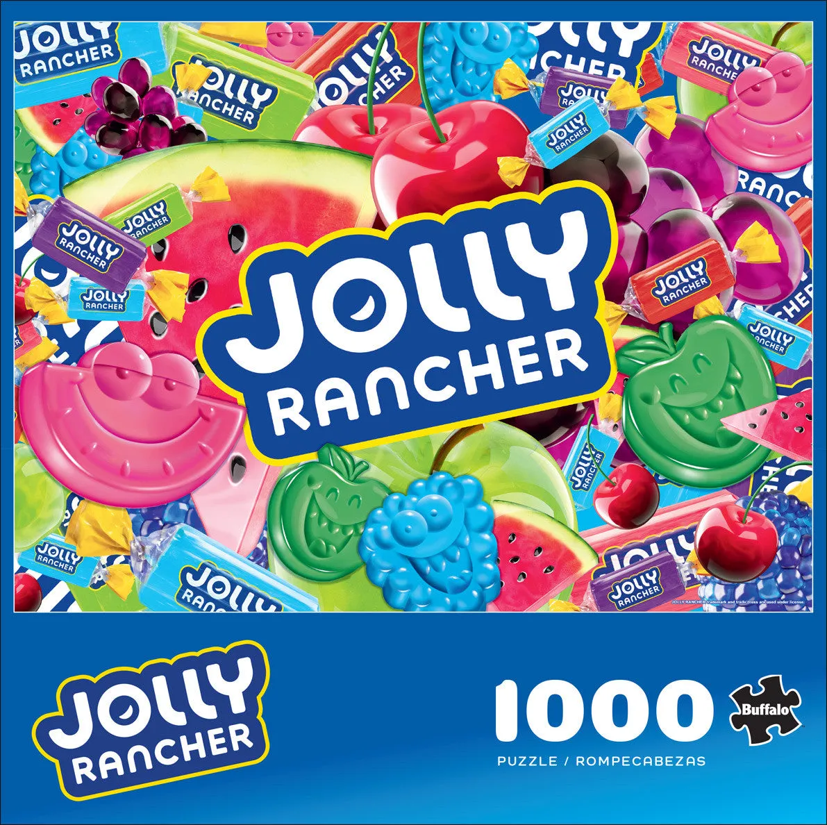 Buffalo Games Jolly Rancher Collage puslespil 1000 brikker