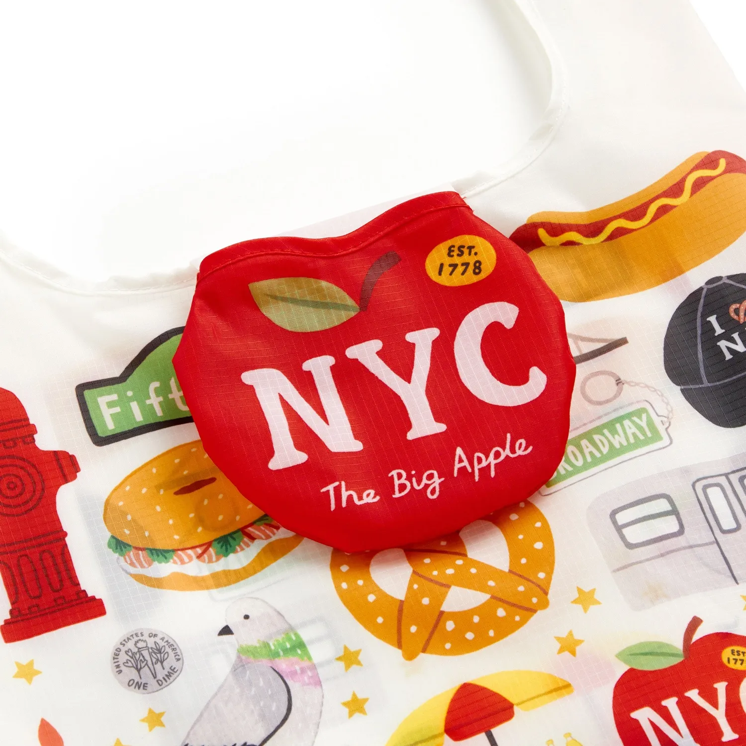 Galison Holly Maguire Big Apple mulepose nylon sammenfoldelig