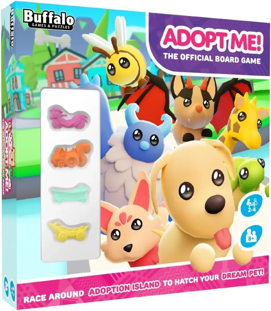 Buffalo Games Adopt Me brætspil 2-4 spillere æg