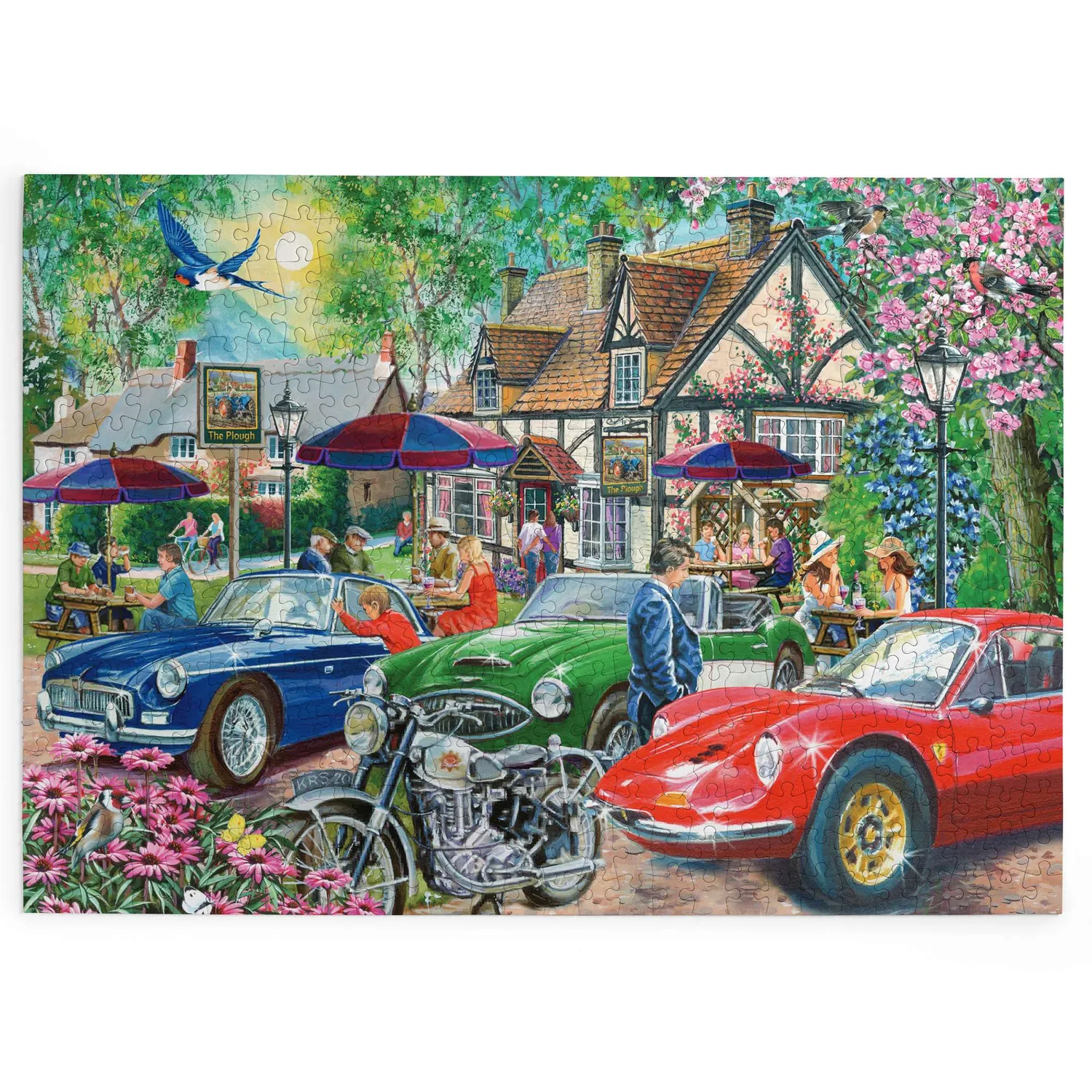 House of Puzzle BIG Plough Inn puslespil 500 store brikker