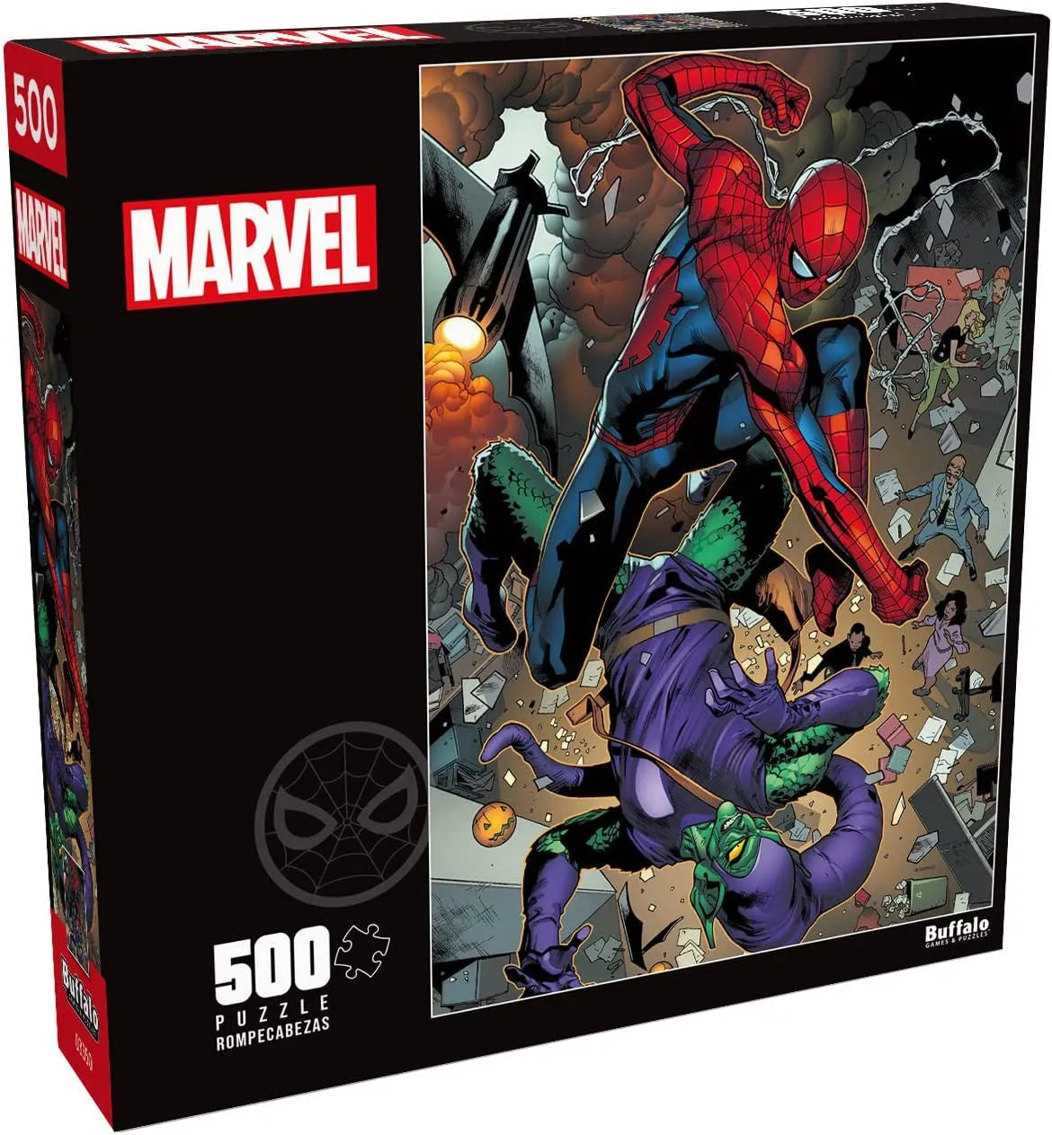 Buffalo Games Marvel Go Down Swinging puslespil 500 brikker