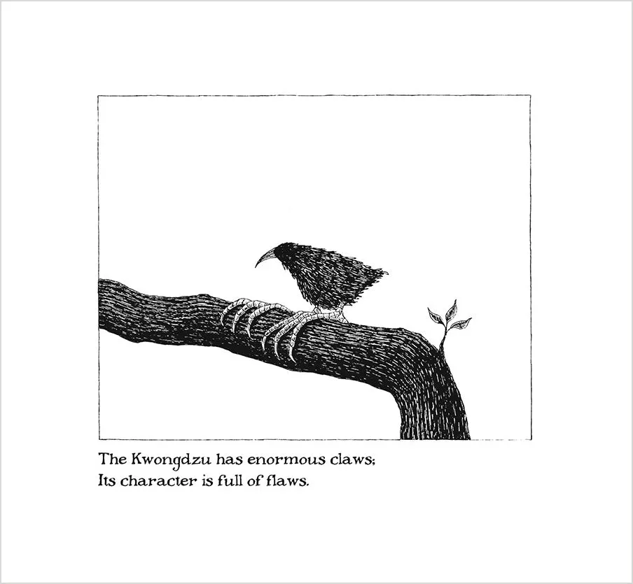 Pomegranate Edward Gorey The Utter Zoo bog alfabet humor