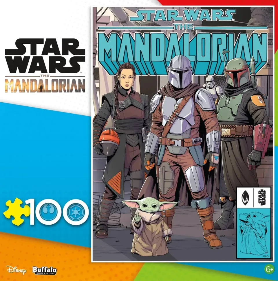 Buffalo Games Legendary Bounty puslespil 100 brikker Star Wars