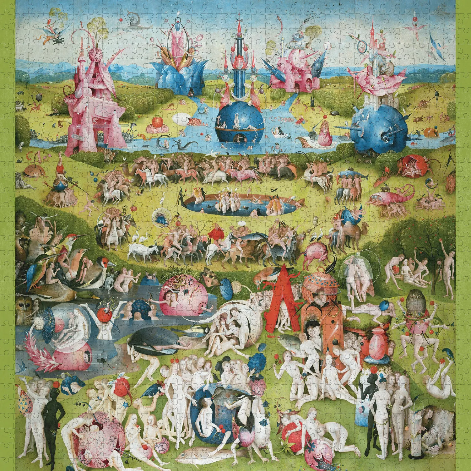 Pomegranate Bosch Garden of Earthly Delights puslespil 1000 brikker