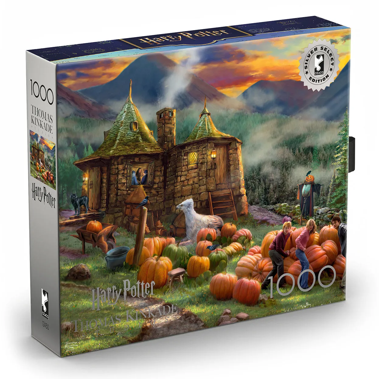 Ceaco Silver Select Hagrids Hut puslespil 1000 brikker Harry Potter