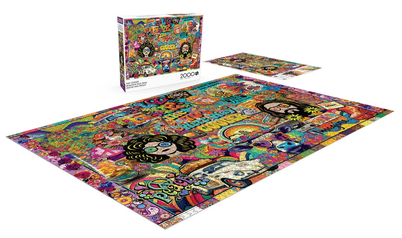 Buffalo Games Lois Sutton Way Cooler puslespil 2000 brikker plakat