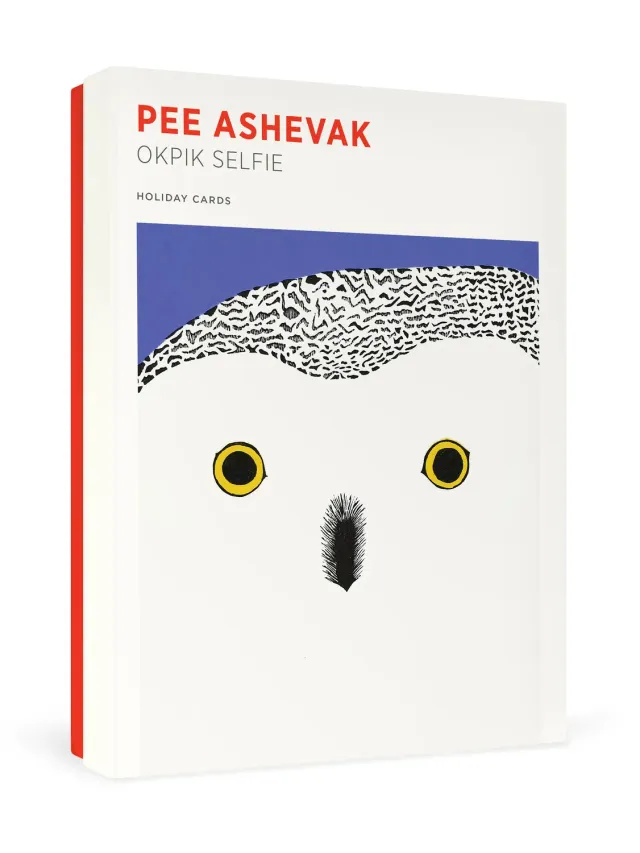 Pomegranate Pee Ashevak Okpik Selfie julekort æske