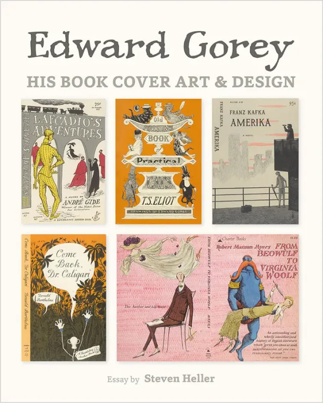 Pomegranate Edward Gorey Book Cover Art design bog