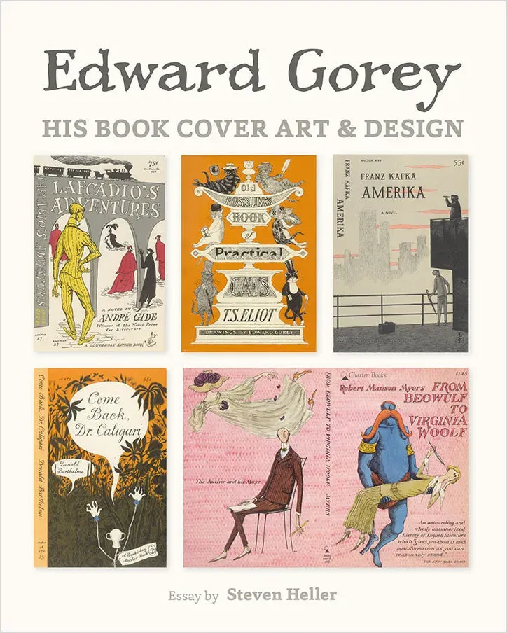Pomegranate Edward Gorey Book Cover Art design bog