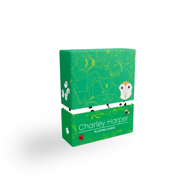 Pomegranate Charley Harper spillekort med dyr og planter