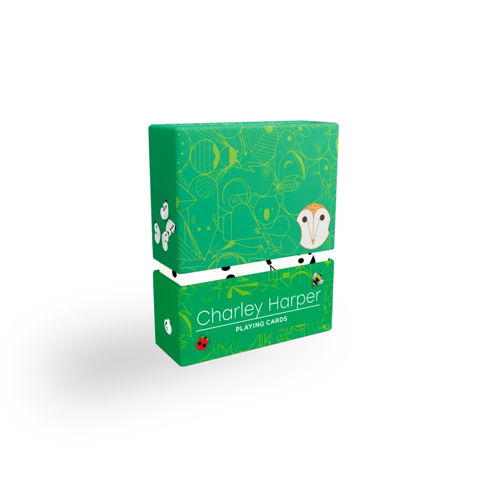 Pomegranate Charley Harper spillekort med dyr og planter