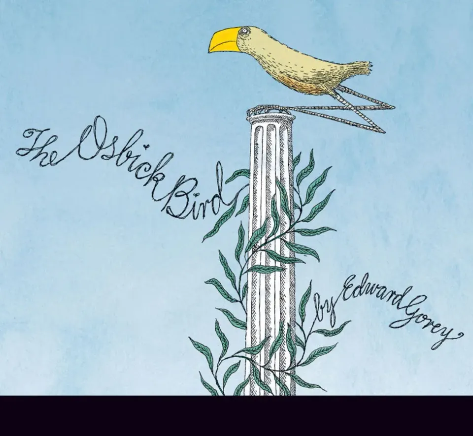 Pomegranate Edward Gorey The Osbick Bird bog illustreret