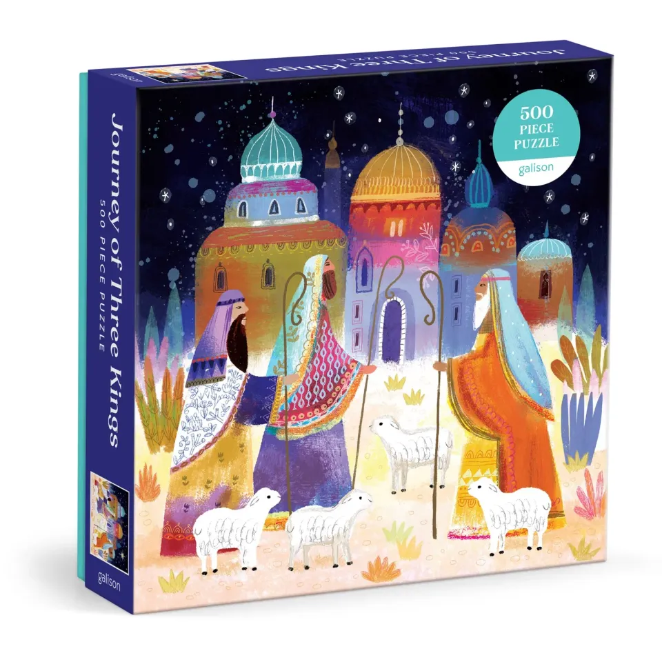 Good Puzzle Co. Journey Of Three Kings puslespil 500 brikker jul