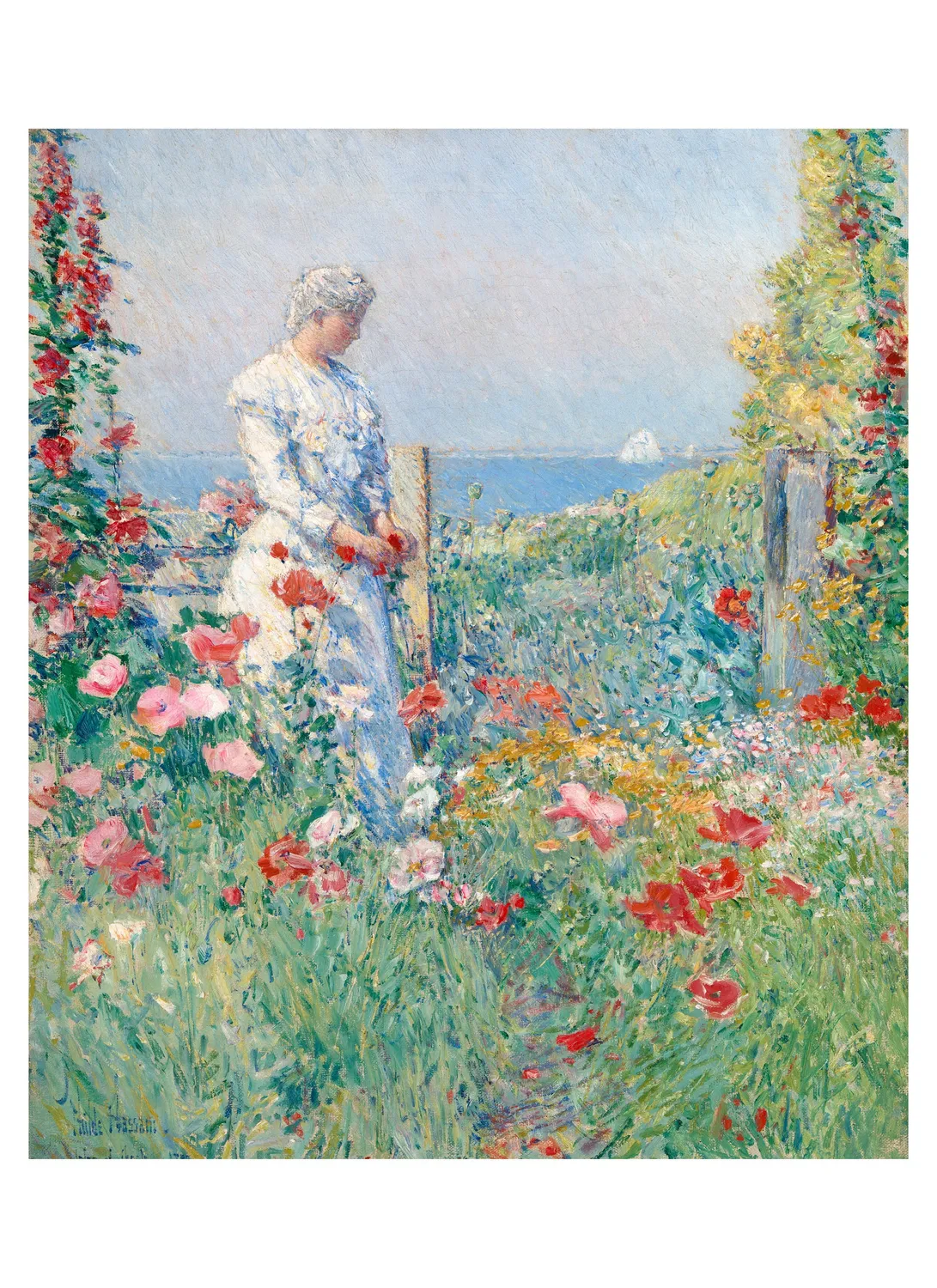 Pomegranate Gardens of the Impressionists postkortbog 26 havemotiver