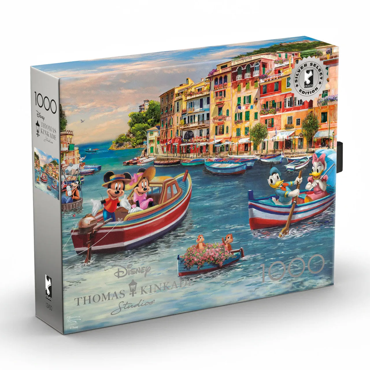 Buffalo Games Silver Select Mickey and Minnie in Italy puslespil 1000