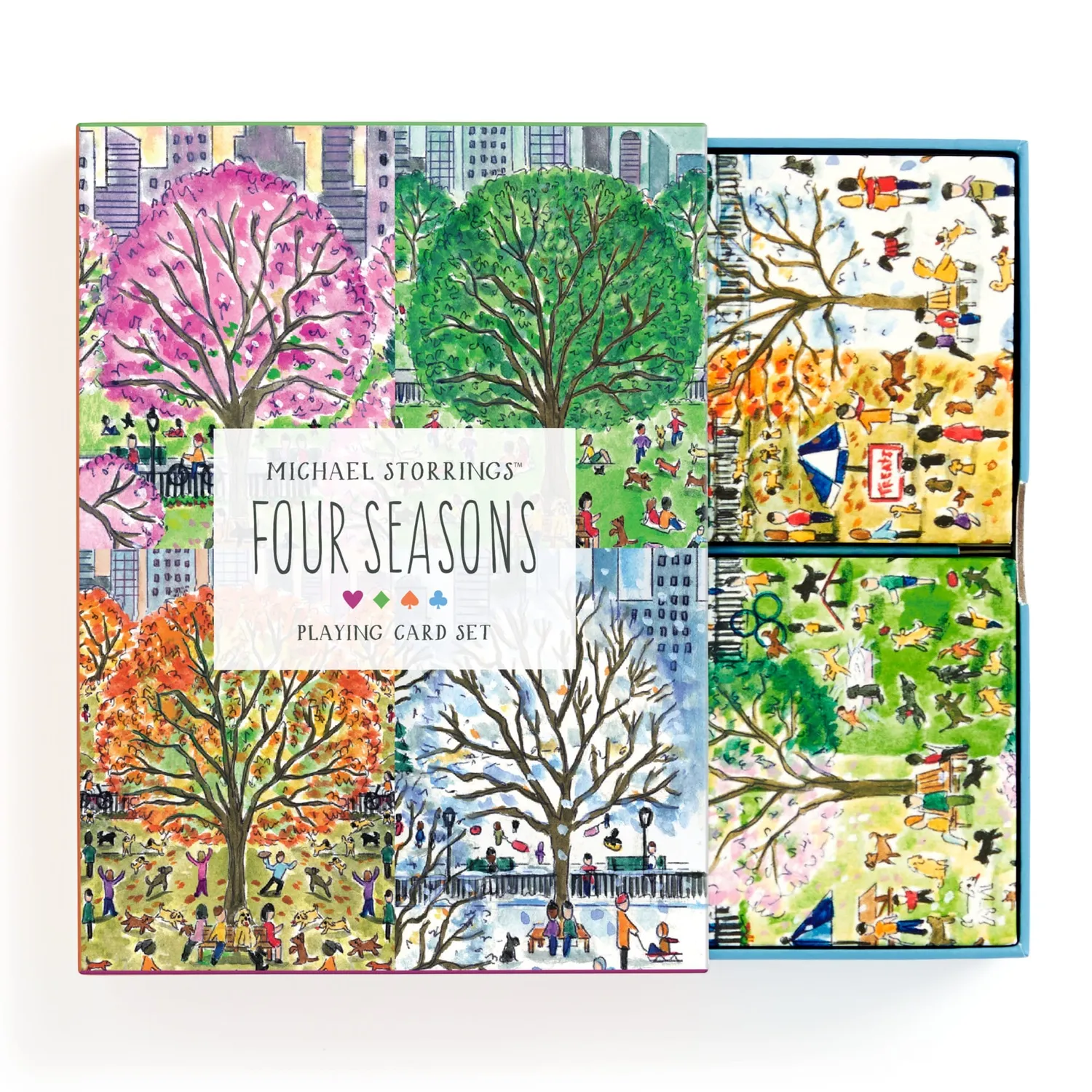 Good Puzzle Co. Michael Storrings Four Seasons spillekort 2 sæt