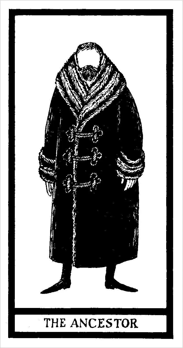 Pomegranate The Fantod Pack tarotkort Edward Gorey humor