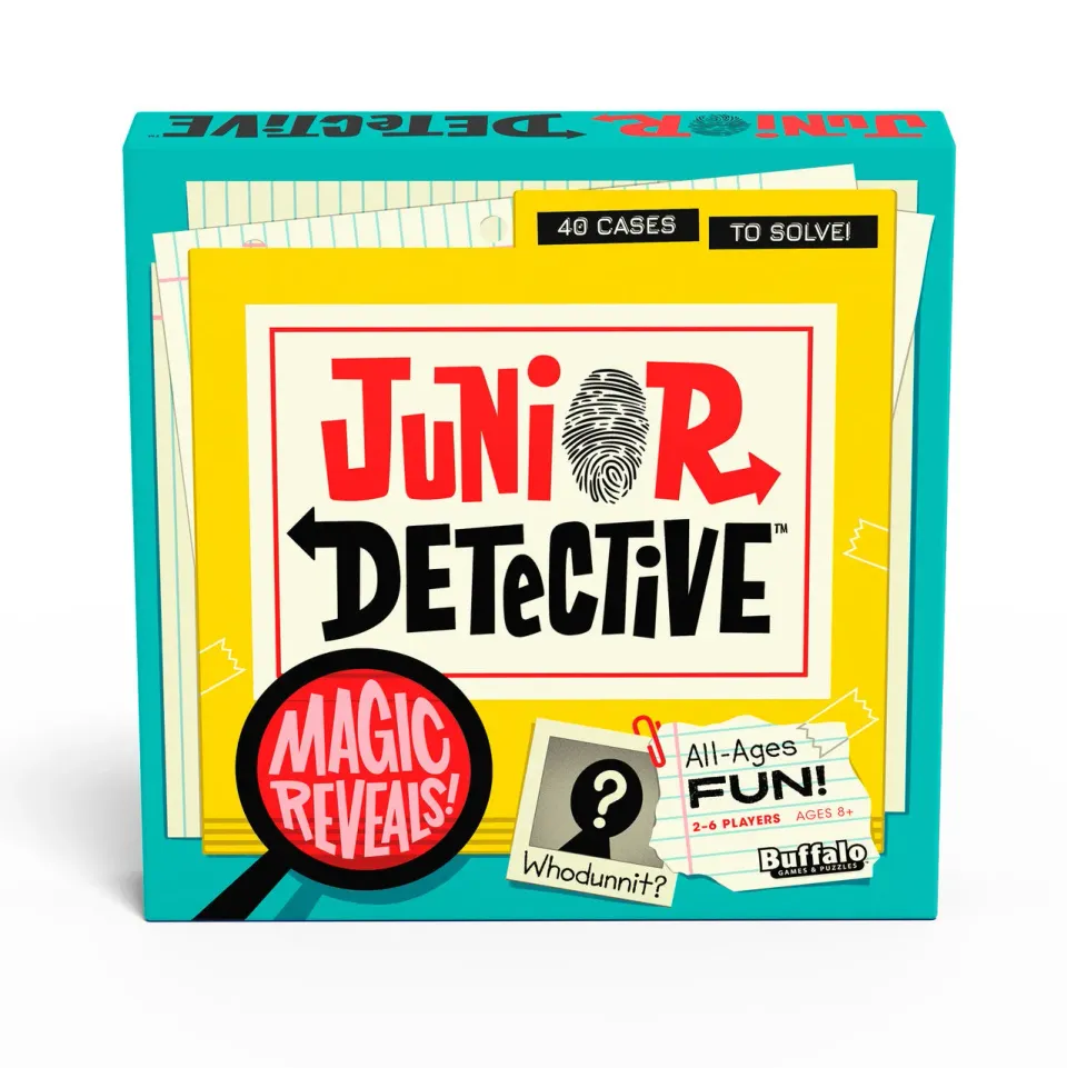 Buffalo Games Junior Detective familiespil 40 sager