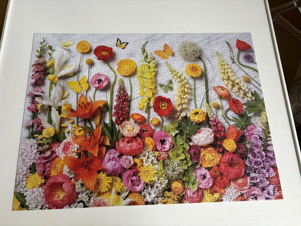 Good Puzzle Co Joyful puslespil 1000 brikker blomster
