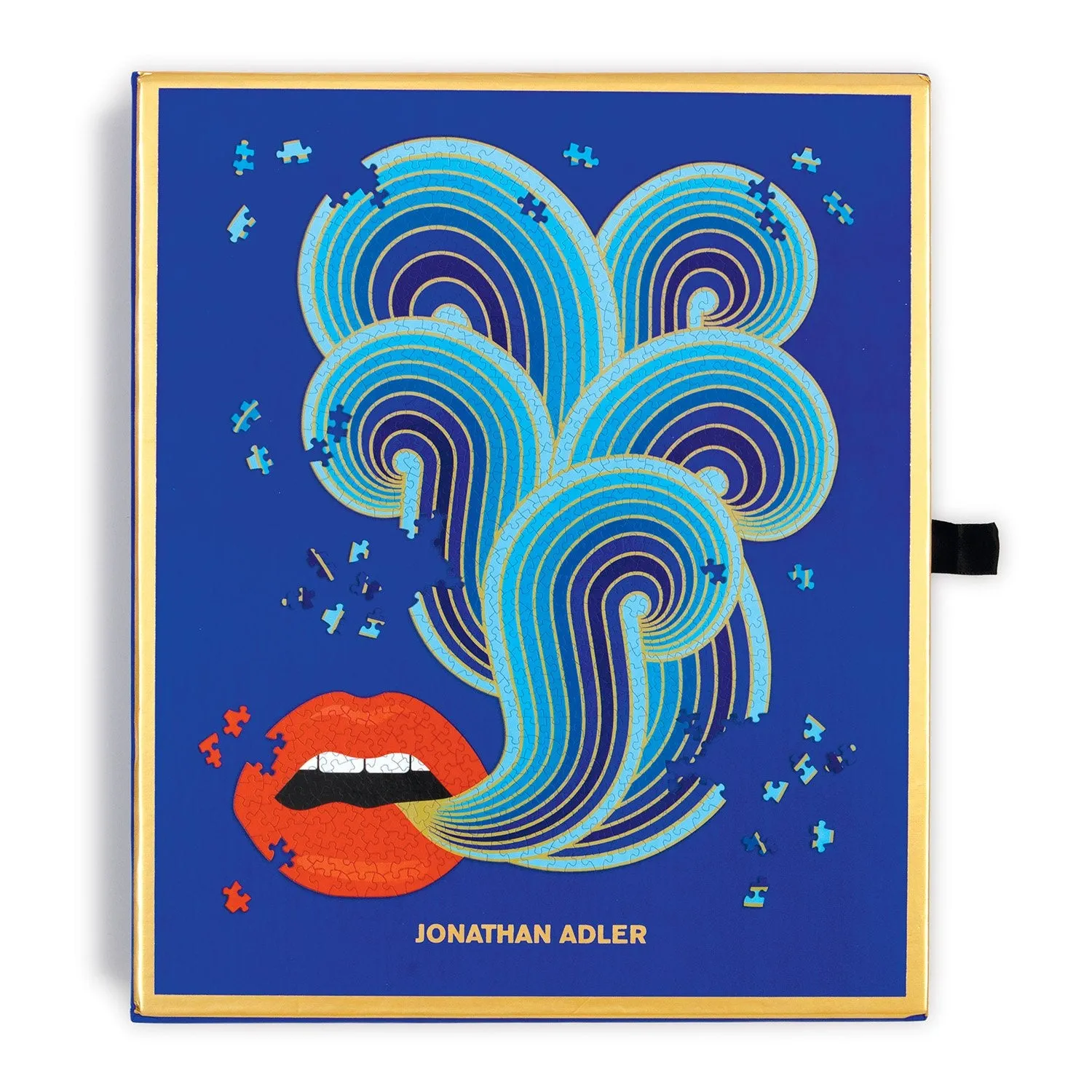 Galison Jonathan Adler Lips puslespil 750 brikker formet
