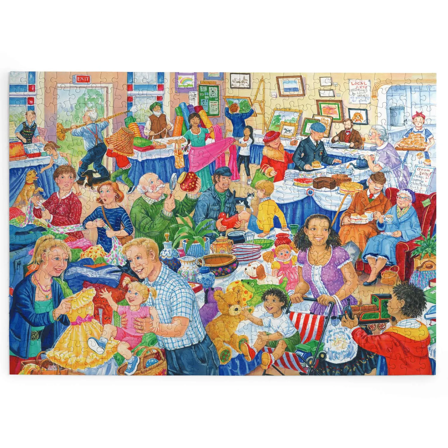 House of Puzzles BIG Jumble Sale puslespil 500 brikker lopper