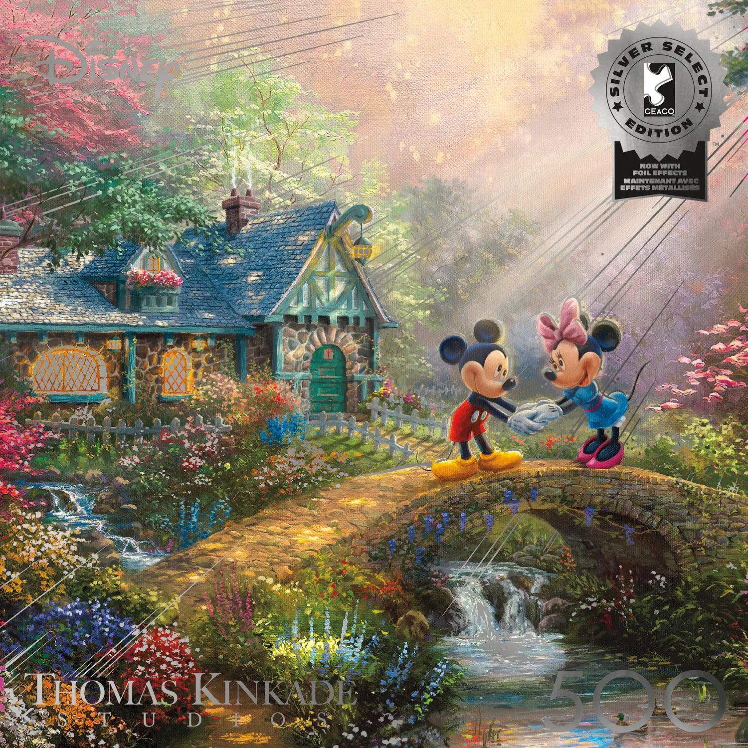 Buffalo Games Silver Select Sweetheart Bridge puslespil 500 brikker Disney
