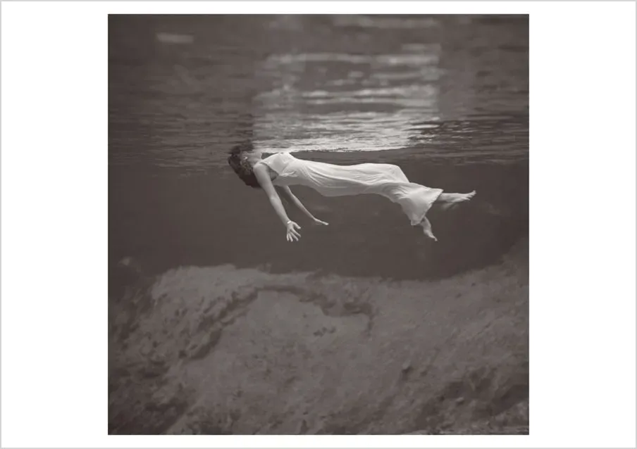 Pomegranate Just Breathe Toni Frissell postkort foto