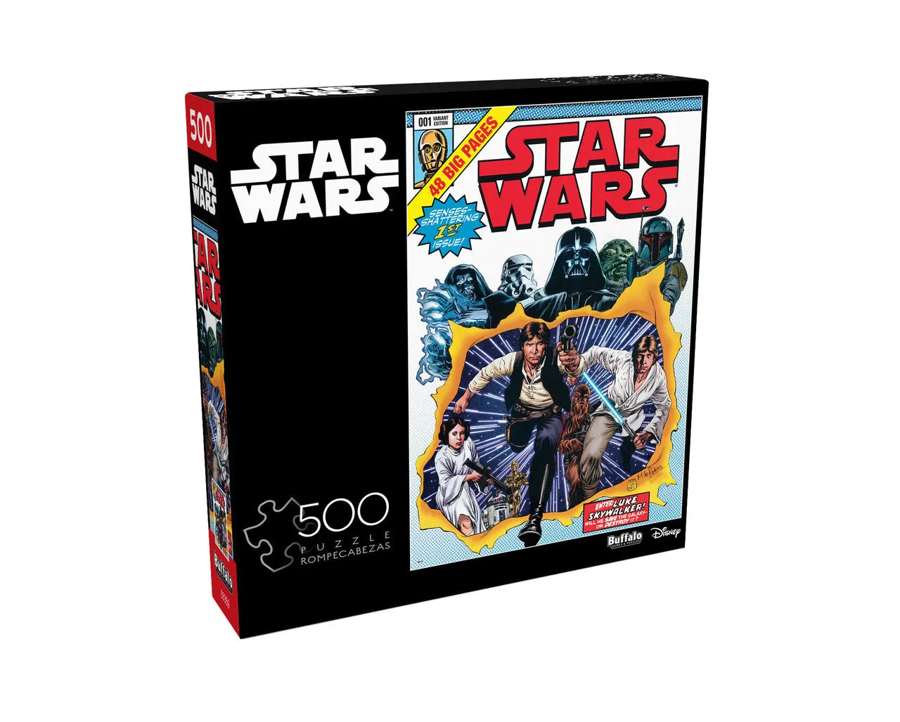 Buffalo Games Senses Shattering puslespil 500 brikker Star Wars