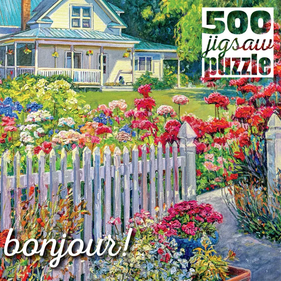 Buffalo Bonjour Fenceline Garden puslespil 500 brikker have