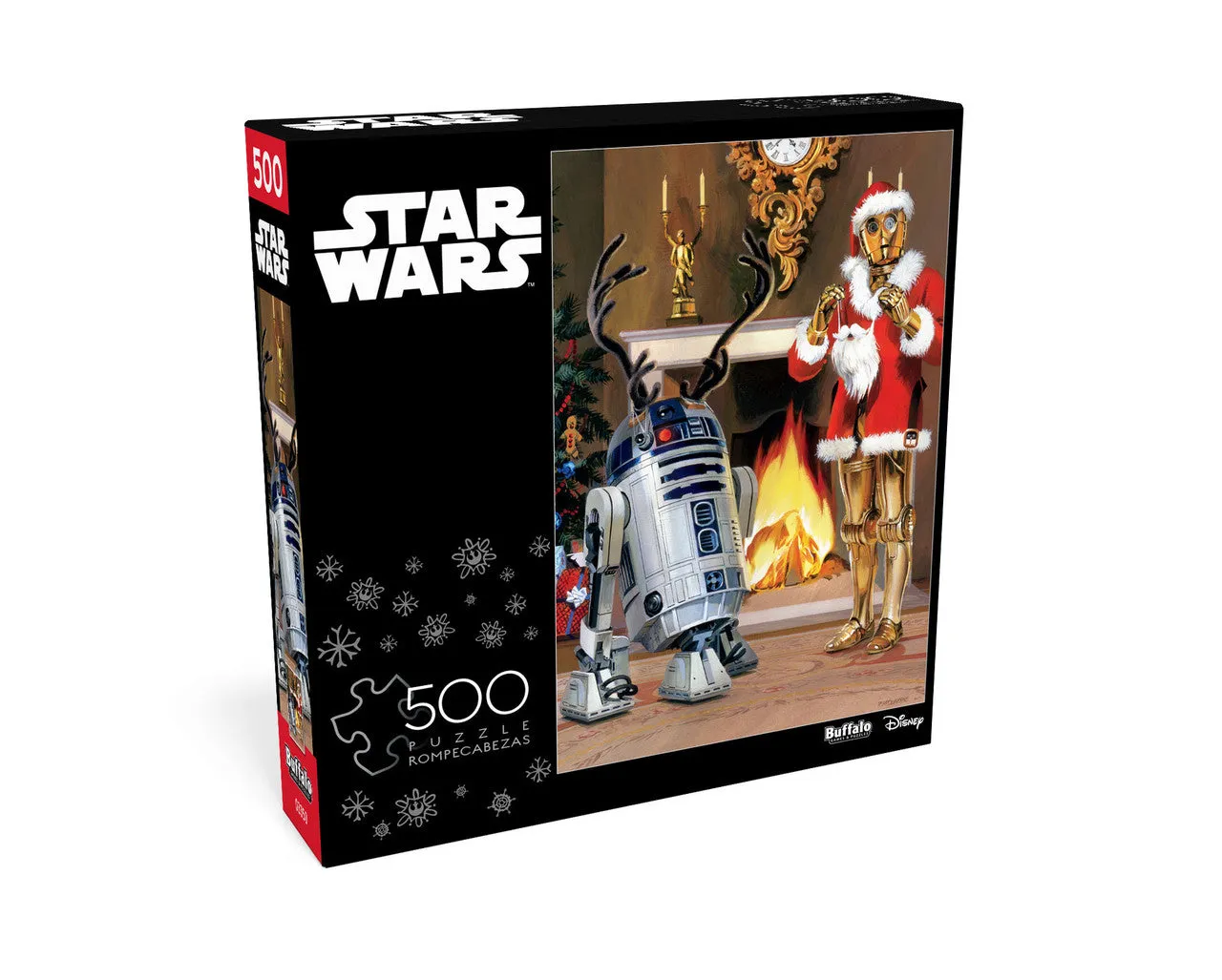 Buffalo Games Star Wars All I Want For Christmas Is R2 500 puslespil jul