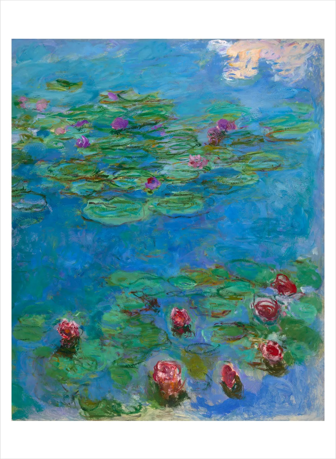 Pomegranate Monet The Late Years postkortbog impressionisme