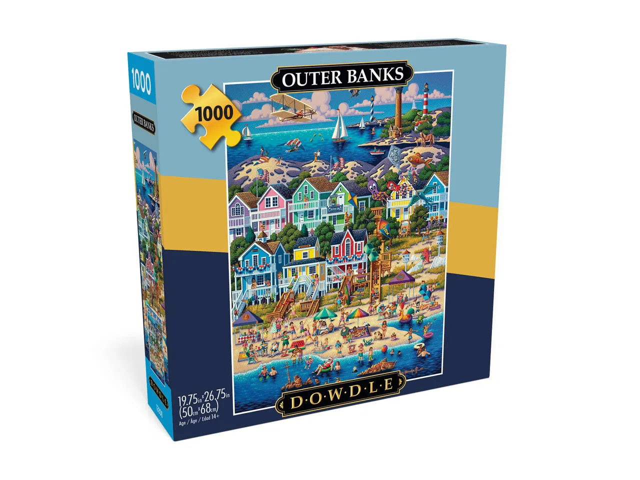 Buffalo Games Eric Dowdle Outer Banks puslespil 1000 brikker strand